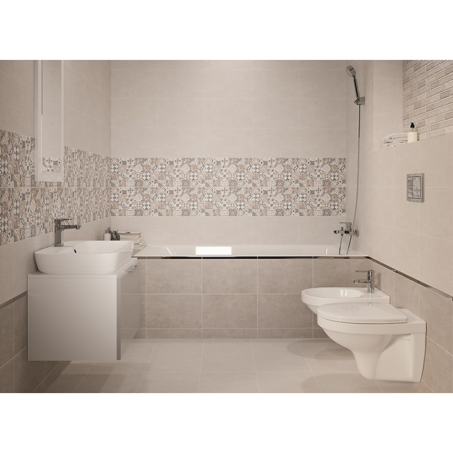Плитка CERSANIT MARGO LIGHT GREY 250x400x8,5 - фото 2