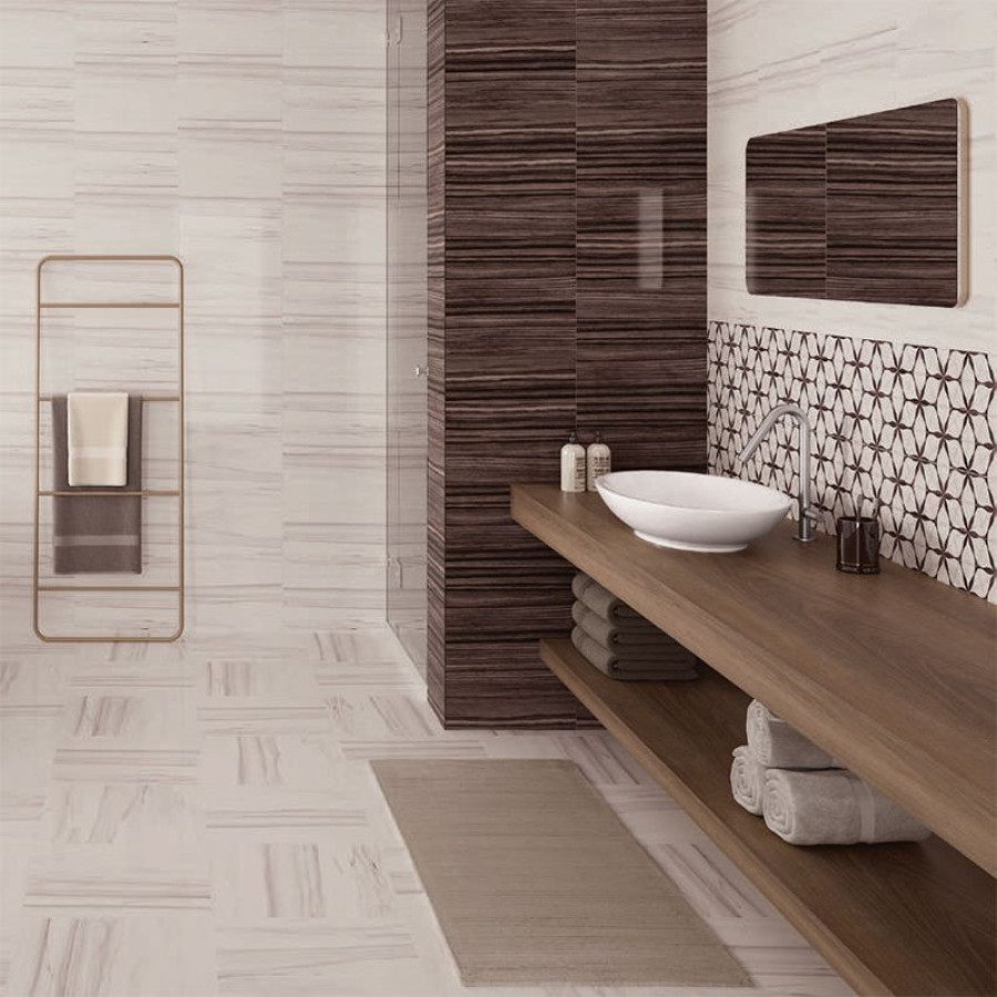 Плитка CERSANIT TERI WHITE GLOSSY 250*400 - фото 3