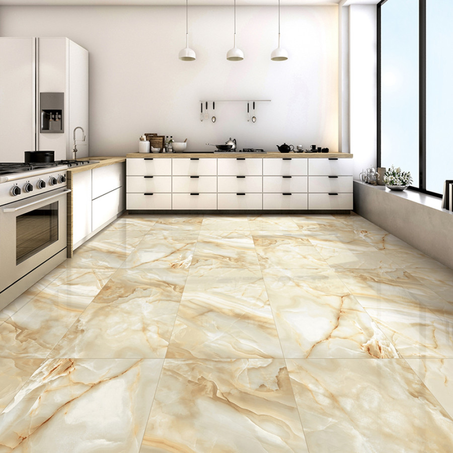 Плитка Cerama Market ONYX GOLD GRANDE 60х120 см - фото 2