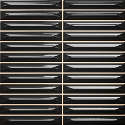 Плитка Ceramica Deseo Arrow Black 8х200х200