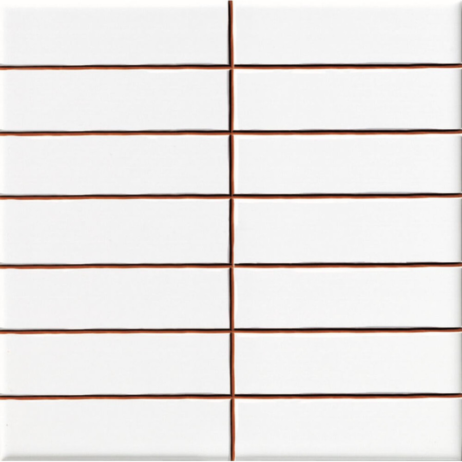 Плитка Ceramica Deseo Blanco Liso Brillo 2,5x10 (1 сорт) - фото 1