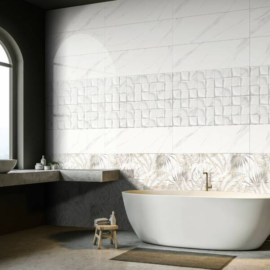Плитка Ceramica Deseo Calacata Siena Decor 30х90см декор - фото 2