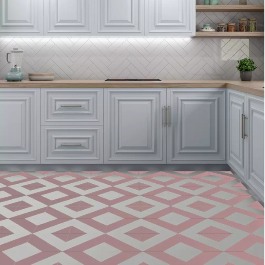 Плитка Ceramica Deseo Ec. Zebra Pink 22,3x22,3 см - фото 2