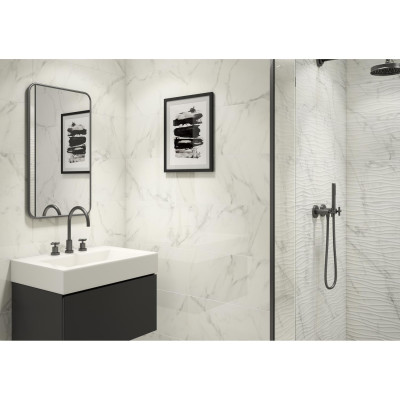Плитка Ceramica Deseo Irvine Blanco Brillo 30x60 см