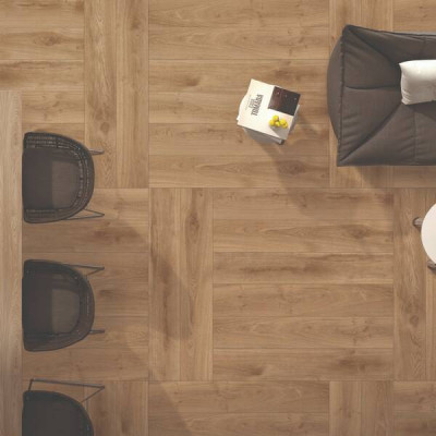 Плитка Ceramica Deseo Latina Brown 20x120 см