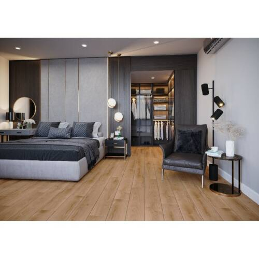 Плитка Ceramica Deseo Latina Brown 20x120 см - фото 3