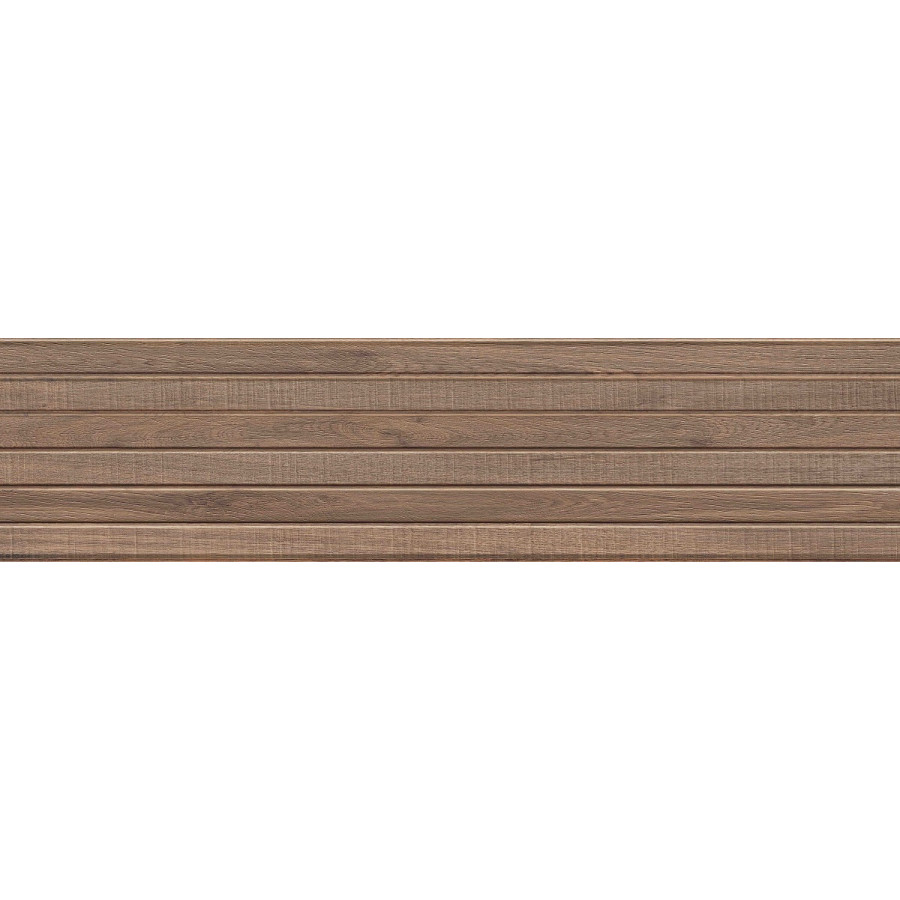 Плитка Ceramica Deseo Mulberry Wood Brown 30x120 см - фото 1