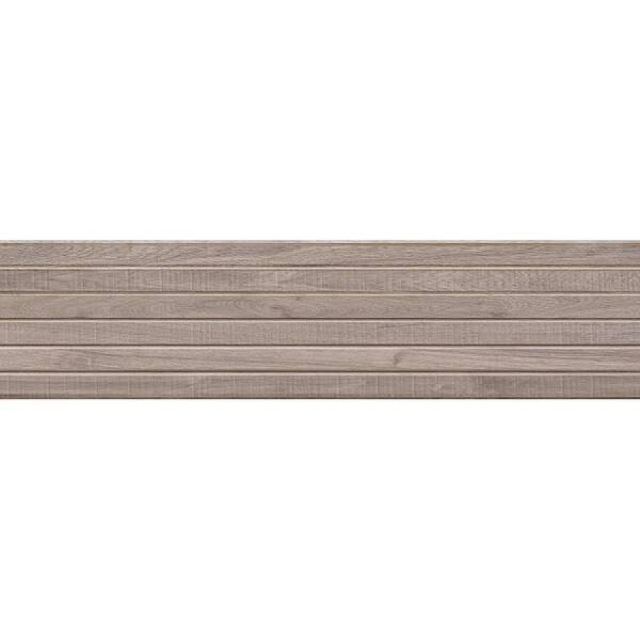 Плитка Ceramica Deseo Mulberry Wood Tortora 30x120 см - фото 1