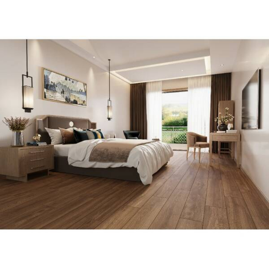 Плитка Ceramica Deseo Paradise Brown 20x120 см - фото 3