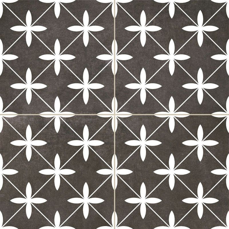 Плитка Ceramica Deseo Pav Poole Black 45x45 - фото 1