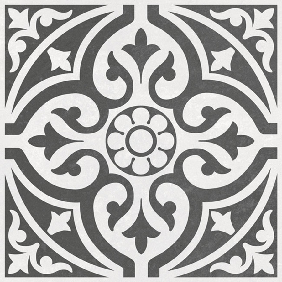 Плитка Ceramica Deseo Pav Ronda Black 45х45 - фото 1