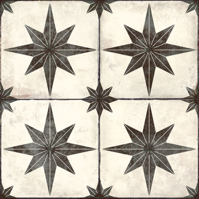 Плитка Ceramica Deseo Pav Star Black 45x45