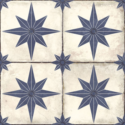 Плитка Ceramica Deseo Pav Star Blue 45x45