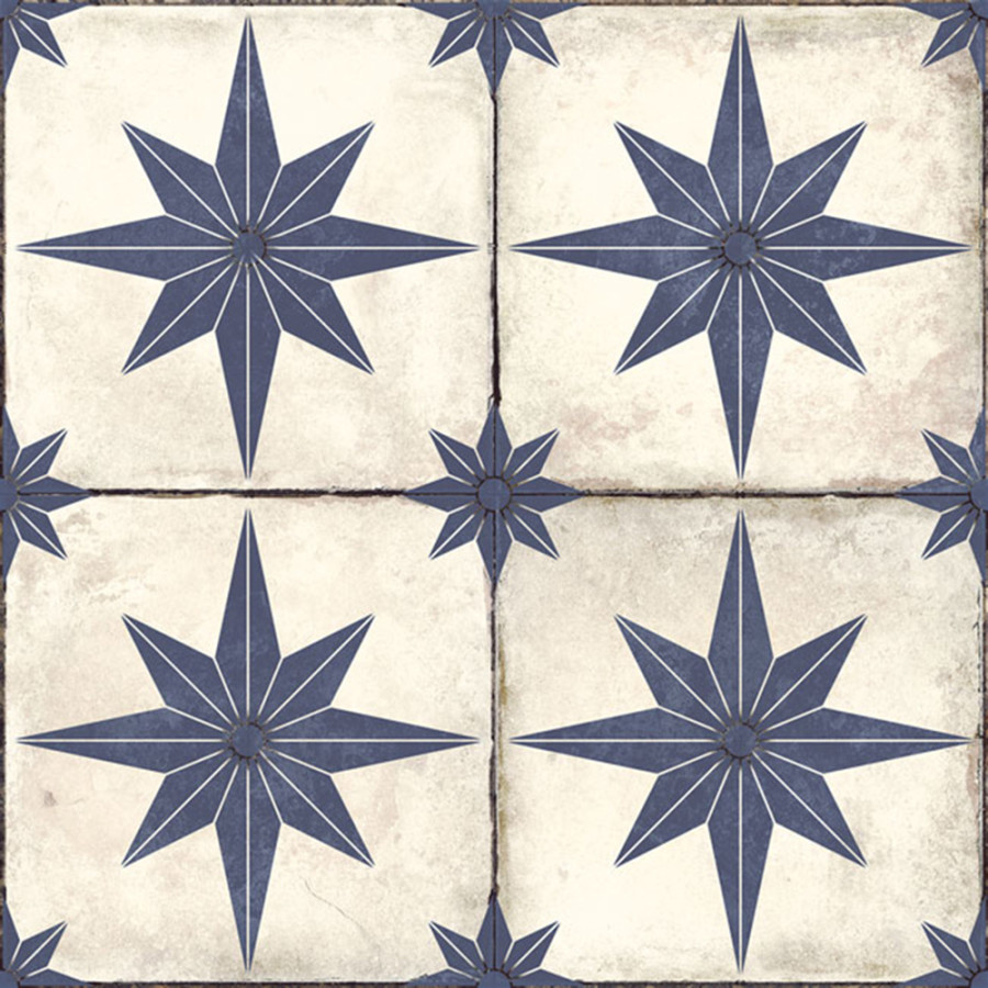 Плитка Ceramica Deseo Pav Star Blue 45x45 - фото 1