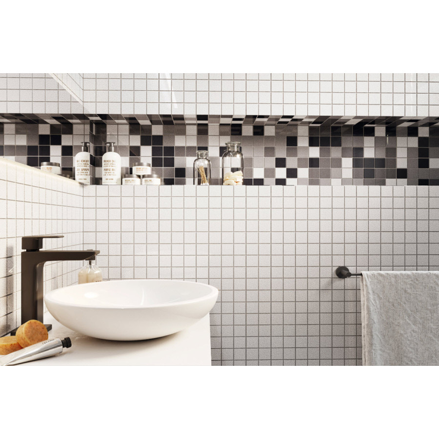 Плитка Cerrad Mosaic Cambia White Lappato 32684 297Х297 см - фото 5