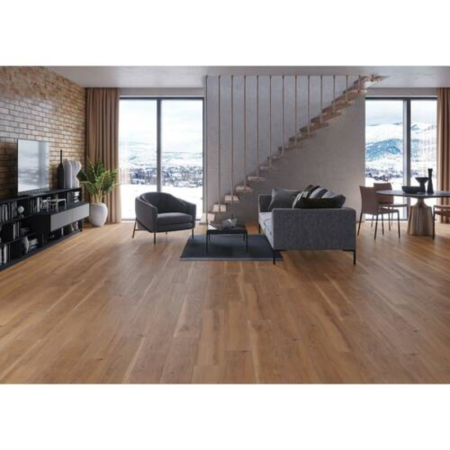 Плитка Cerrad Podloga Acero Marrone Rect 1202x193x8 - фото 3