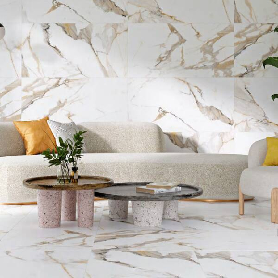 Плитка Cersanit Dorado White Satin Rect 59.8x119.8 см - фото 2