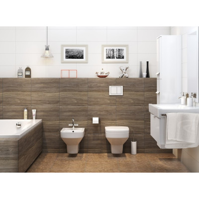 Плитка Cersanit Egzor Grey Decor 42x42 см