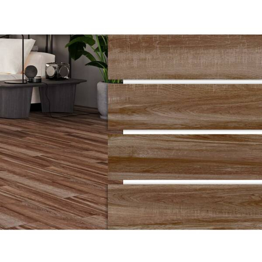 Плитка Cersanit Flaxwood Brown 18,5x59,8 см - фото 4