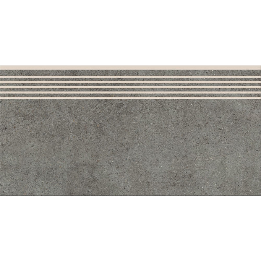 Плитка Cersanit Highbrook Dark Grey Steptread 29,8x59,8 см - фото 1