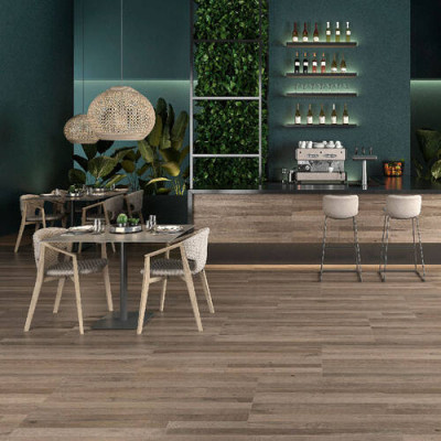Плитка Geotiles Balmore Coffee 15x90 см