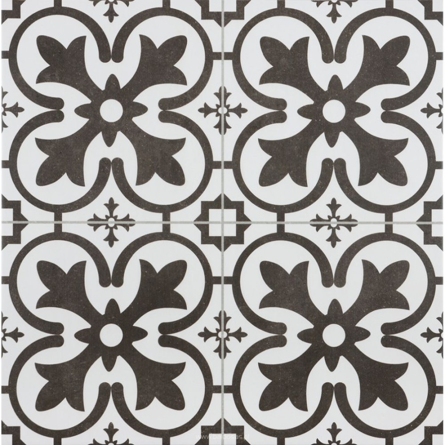 Плитка Geotiles Boulevard Negro 45x45 см - фото 1