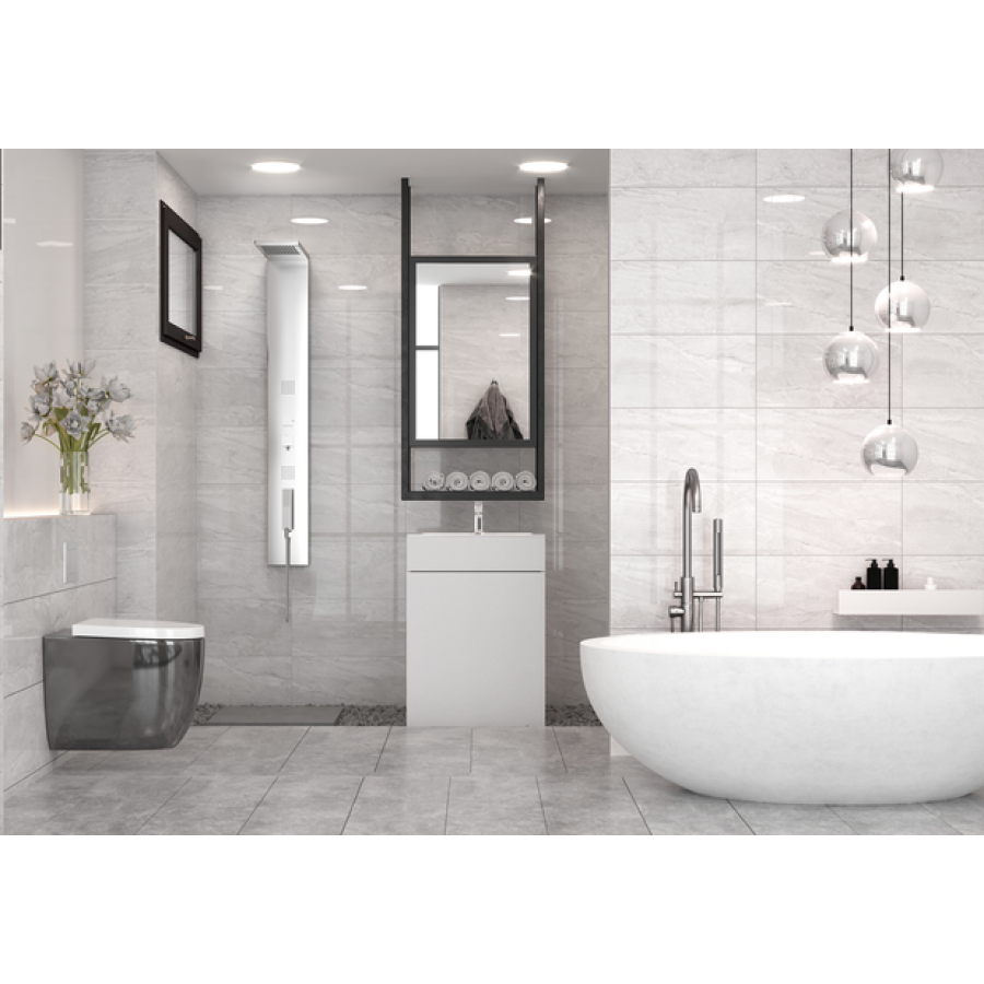 Плитка Golden Tile Marmo Milano Світло-Сірий 8Мg051 30x60 см - фото 3