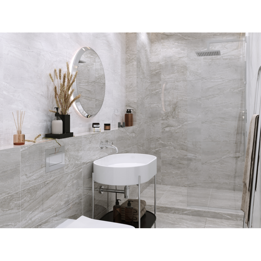 Плитка Golden Tile Marmo Milano Світло-Сірий 8Мg051 30x60 см - фото 6