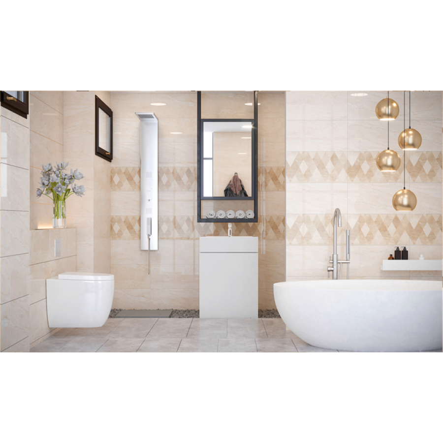 Плитка Golden Tile Marmo Milano Світло-Сірий 8Мg051 30x60 см - фото 2