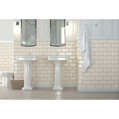 Плитка Golden Tile Metrotiles Світло-Сірий 46G051 10x20 см