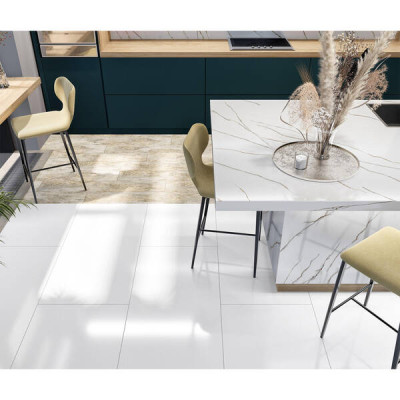 Плитка INTERCERAMА SUPERWHITE 12060 19 061 білий 60x120 см