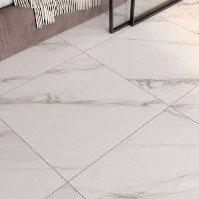 Плитка Керамограніт Cersanit Riviera White Satin Rect 59,8x59,8 см