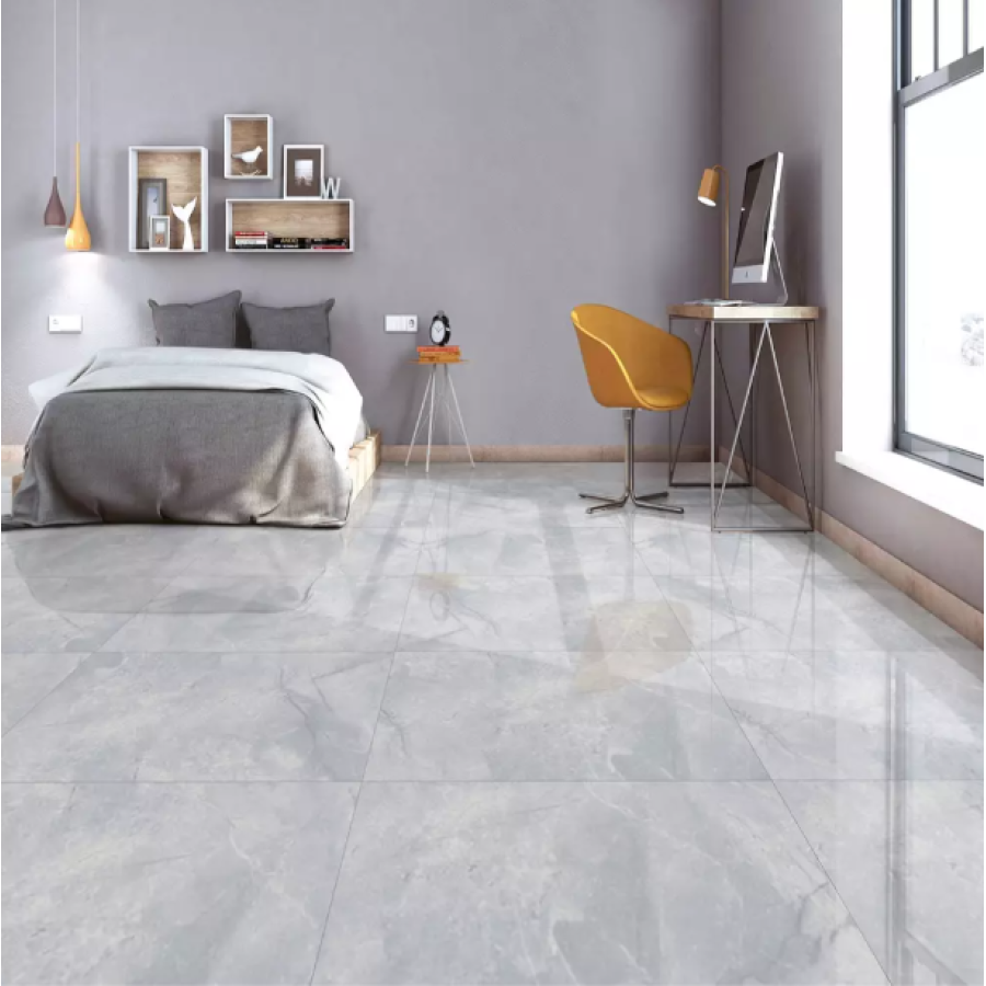 Плитка MEGAGRES CRYSTAL GREY P. 600*600*10 - фото 2