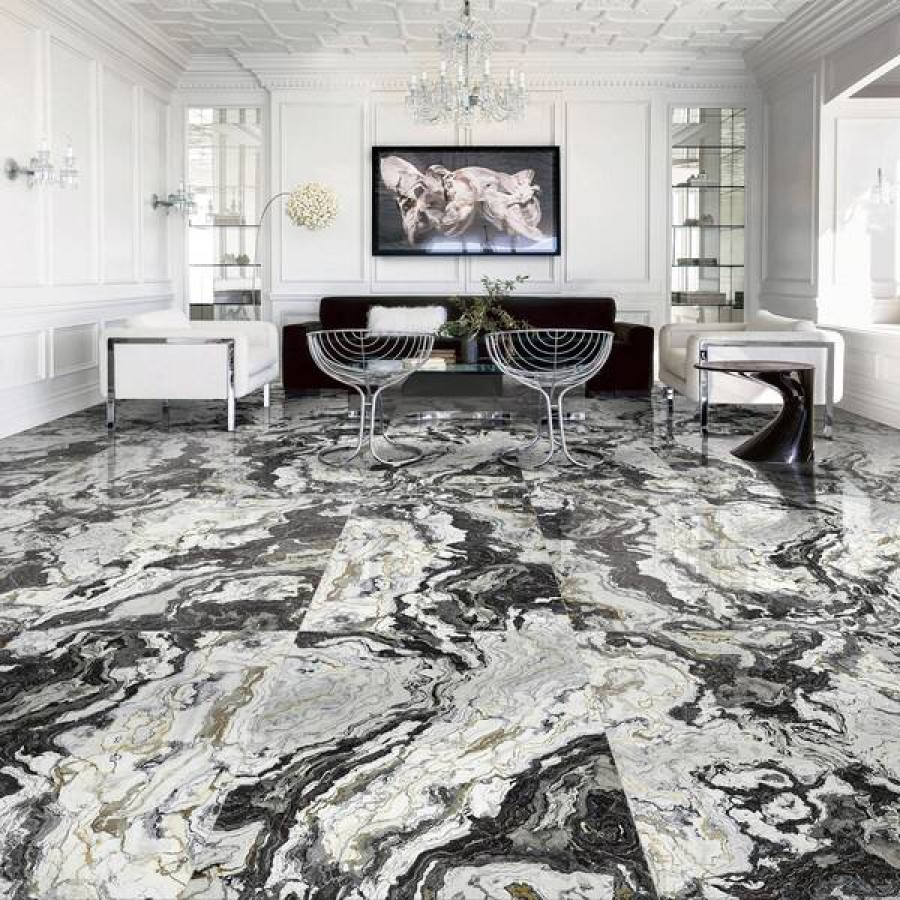 Плитка Megagres Hg Antique Black 60x120 см - фото 2