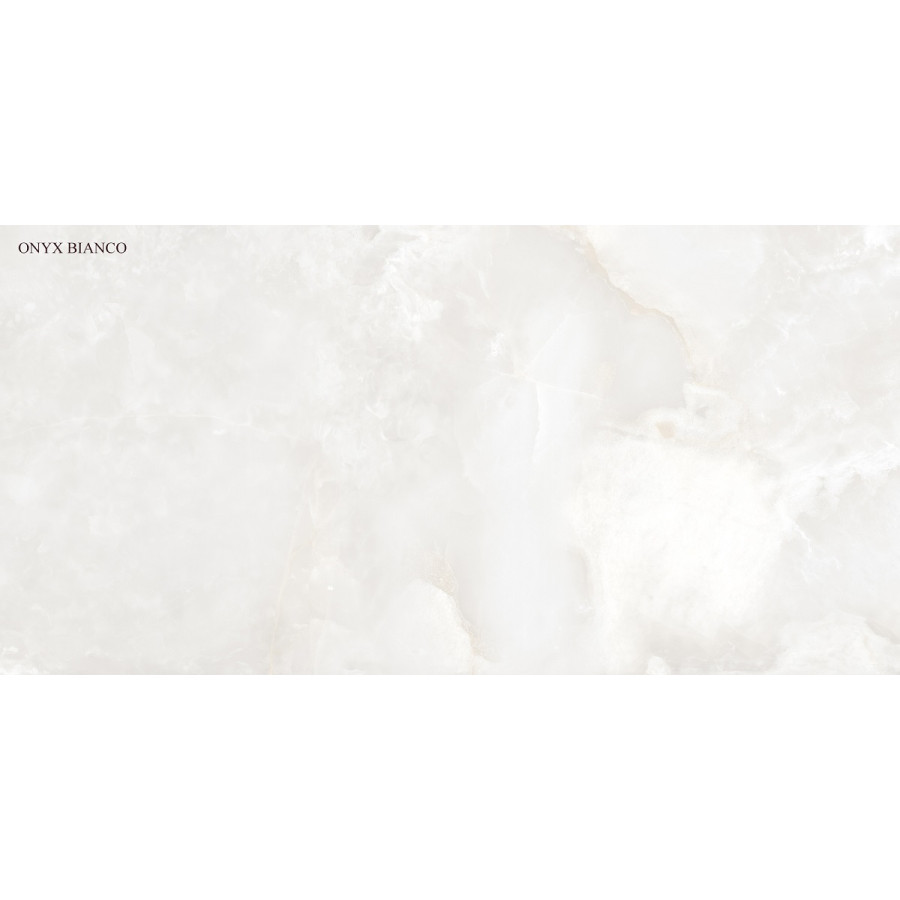 Плитка Megagres ONYX BIANCO POL 9*1200*600 - фото 1