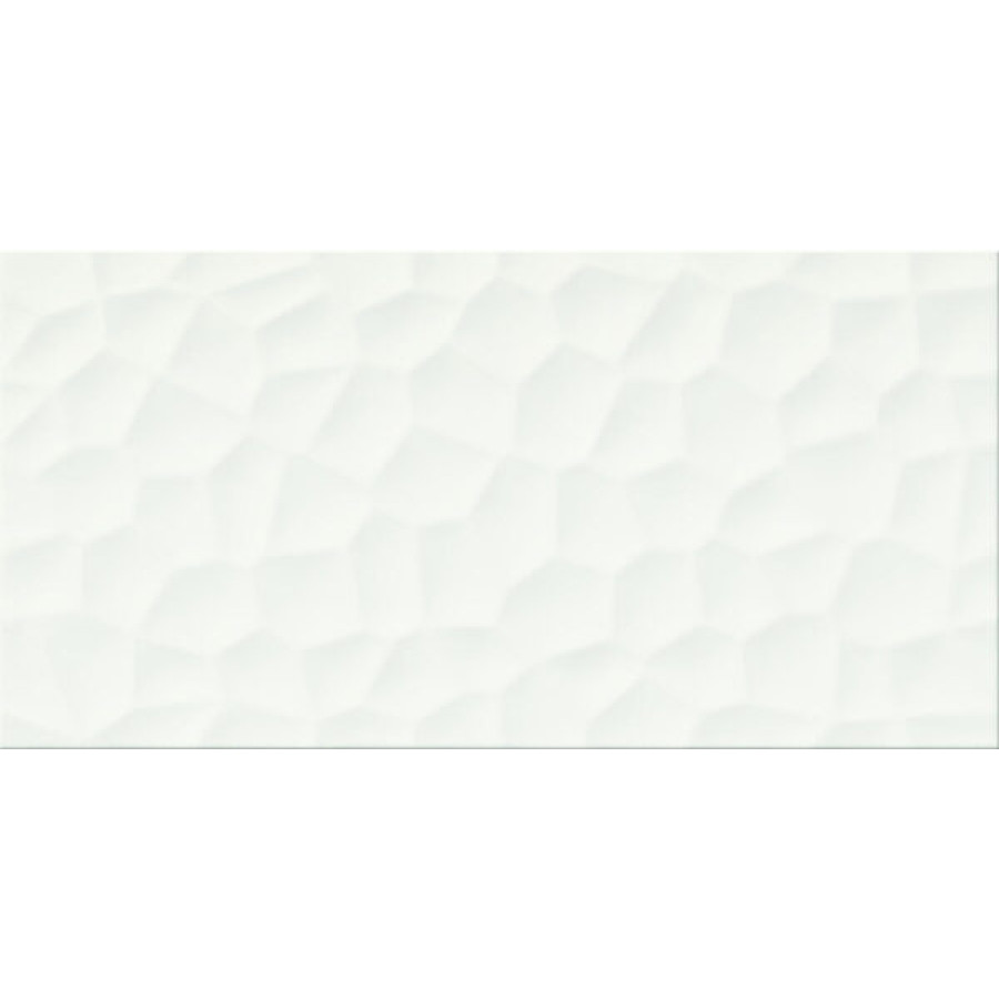 Плитка OPOCZNO FLAKE WHITE STRUCTURE 10×600×297 - фото 1