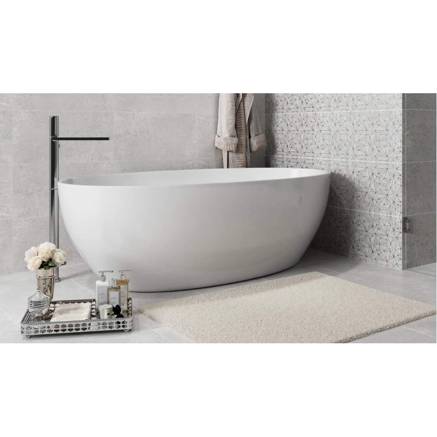 Плитка OPOCZNO FREYA LIGHT GREY 10×600×297 - фото 3