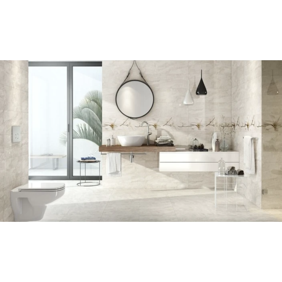 Плитка OPOCZNO MIRROR STONE GREY 420*420*9 - фото 2