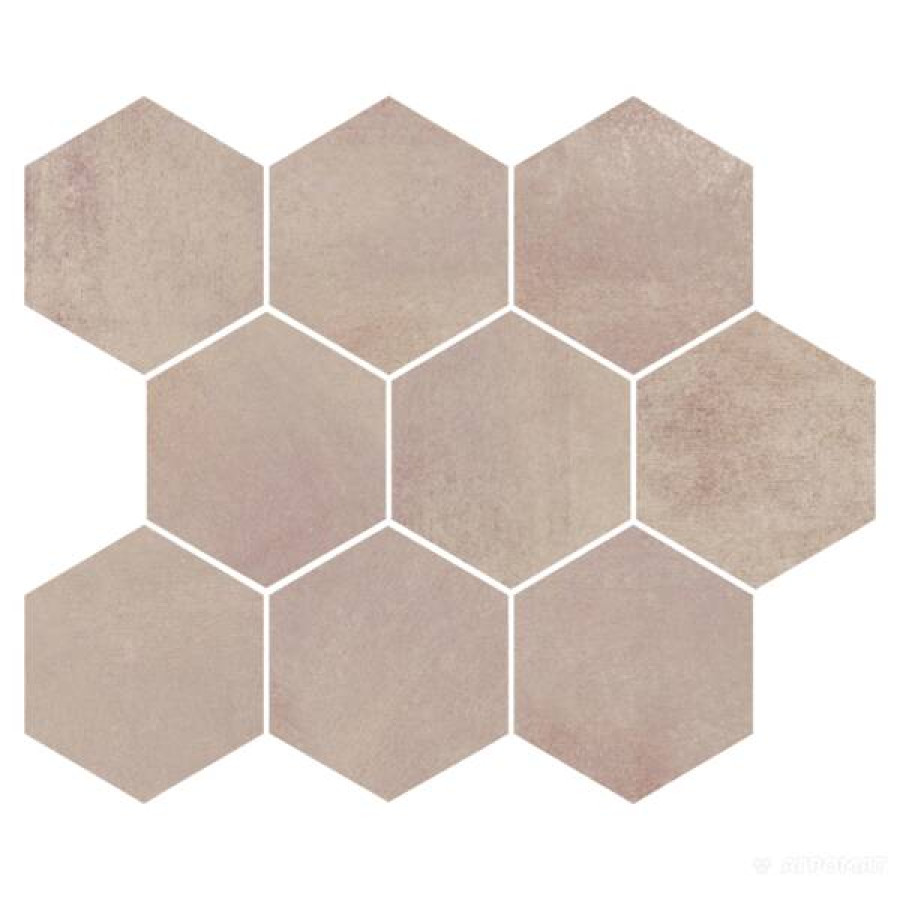 Плитка OPOCZNO PL+ARLEQUINI MOSAIC HEXAGON Декор 280x337x11 - фото 1