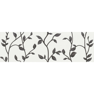 Плитка OPOCZNO WINTER VINE WHITE INSERTO FLORAL ДЕКОР 11×890×290