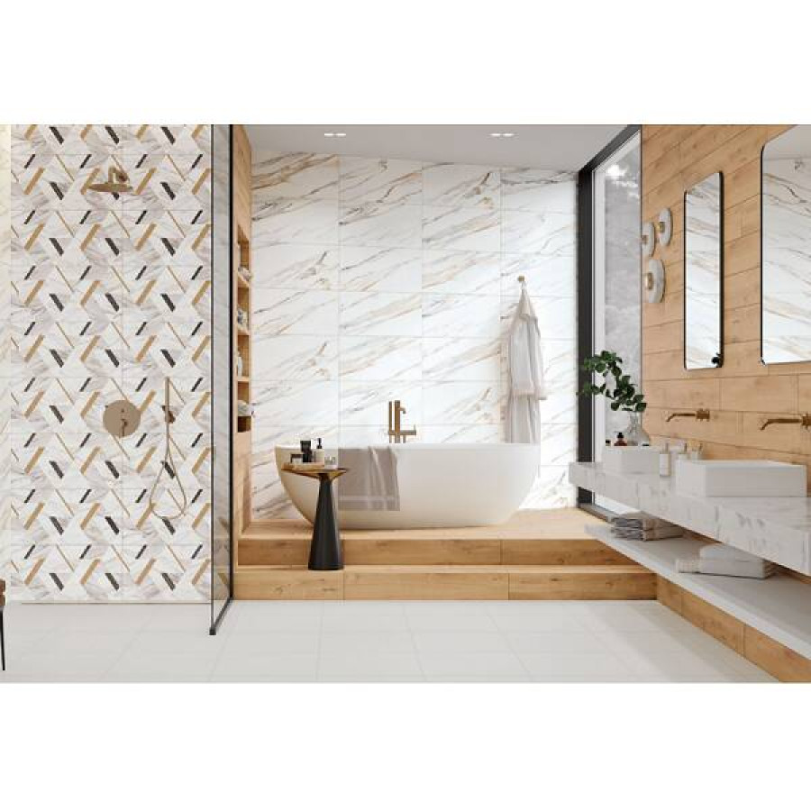 Плитка Opoczno Luna Gold Structure Glossy 29,7x60 см - фото 2