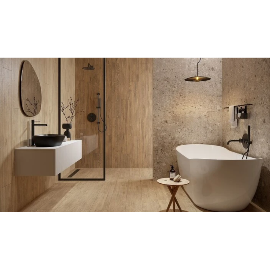 Плитка Opoczno Wood Creation Brown RECT 221x890x8 - фото 2