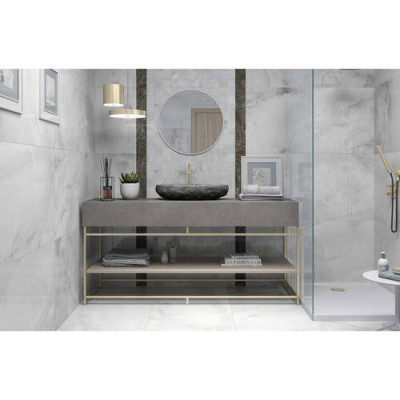 Плитка Pamesa Cr.Sardonyx Pearl (FAM 17 / Compacglass) 90х90 см