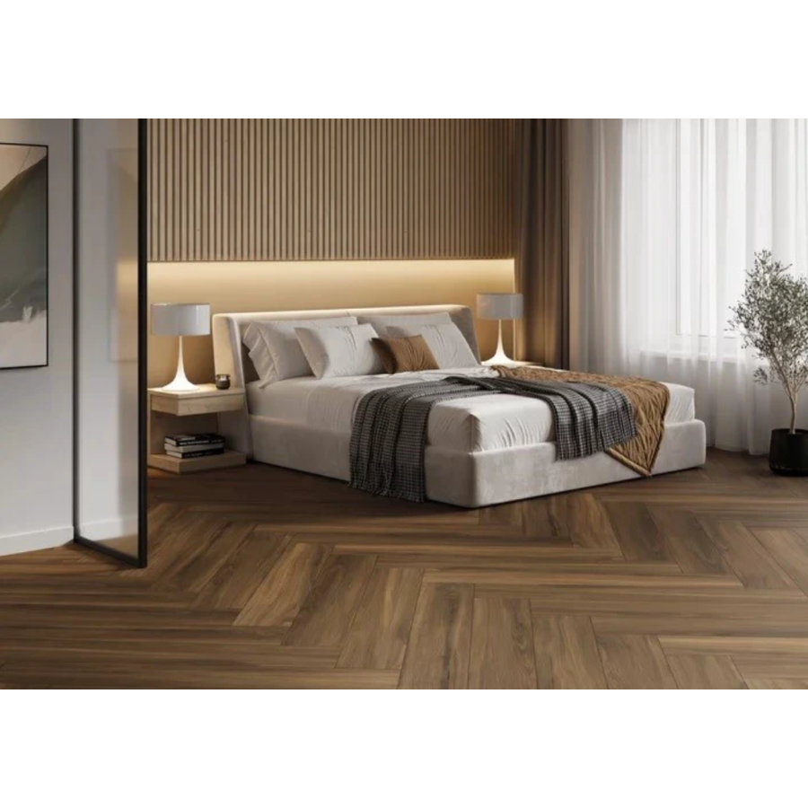Плитка Paradyz Prettywood Chocolate RECT STR 198x1198x8 - фото 2