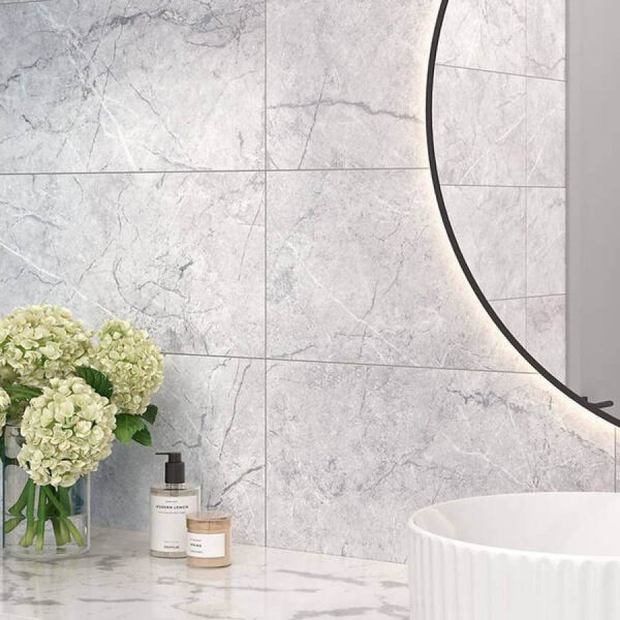 Плитка STARLIGHT LIHGT GREY MATT 298*598*8 - фото 2