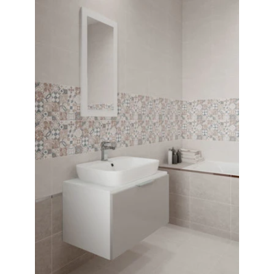 Плитка декор CERSANIT MARGO GREY PATCHWORK 250x400x8,5