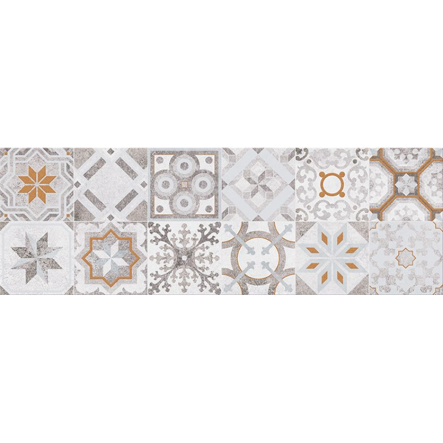 Плитка декор Cersanit Concrete Style Inserto Patchwork 200x600x9 - фото 1