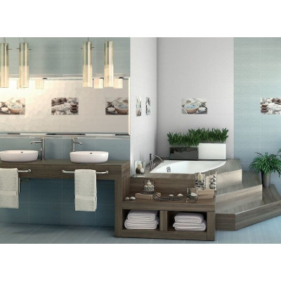 Плитка декор Cersanit Olivia Blue SPA2 250*400*8