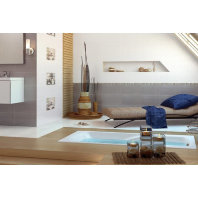 Плитка декор Cersanit Olivia Dec Grey Spa2 25x40 см