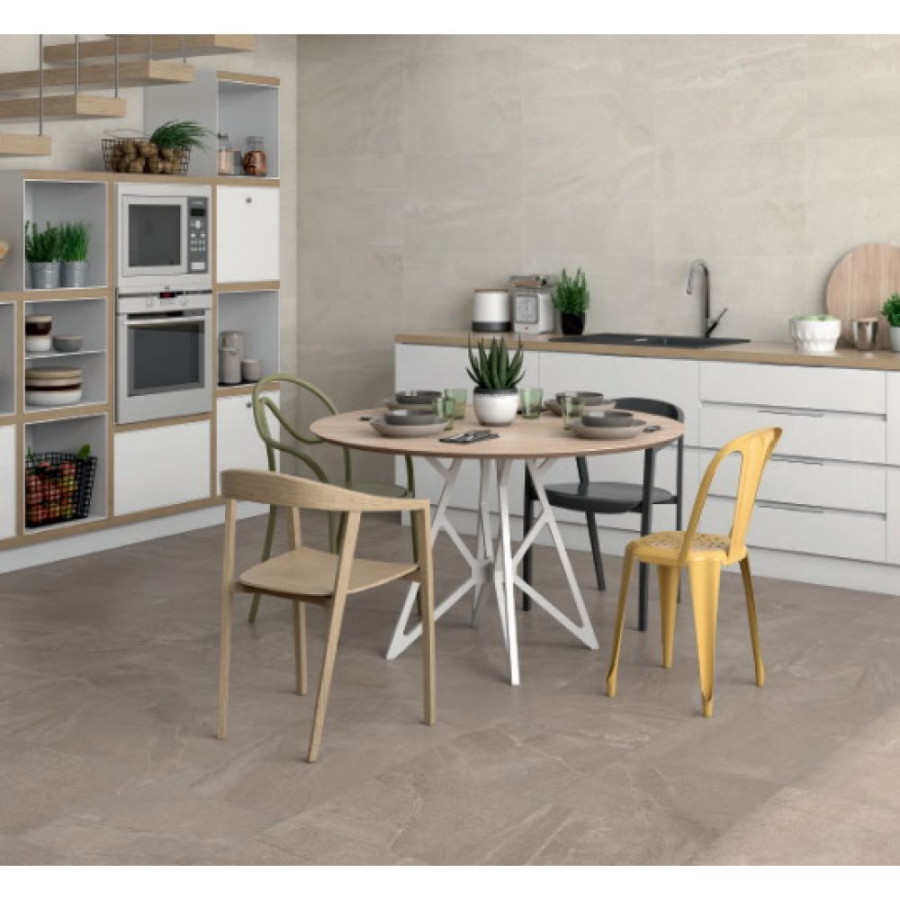 Плитка керамограніт Alaplana Johnstone P.E Taupe Mate 100x100 см - фото 2